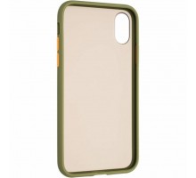 Чохол до моб. телефона Gelius Bumper Mat Case for iPhone X/XS Green (00000080165)
