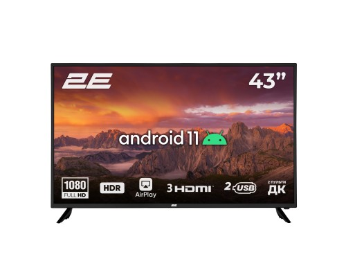Телевізор 2E 43A06K (2E-43A06K)
