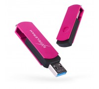 USB флеш накопичувач eXceleram 128GB P2 Series Rose/Black USB 3.1 Gen 1 (EXP2U3ROB128)