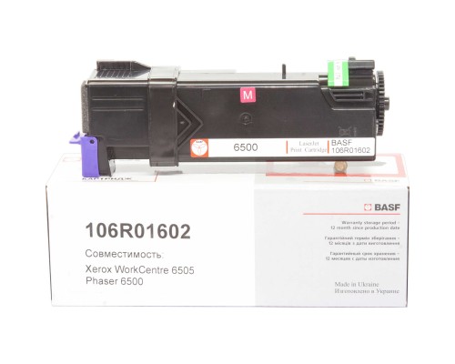 Тонер-картридж BASF Xerox Ph 6500/WC6505 Magenta 106R01602 (KT-106R01602)