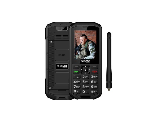 Мобільний телефон Sigma X-treme PA68 WAVE Black (4827798466612)