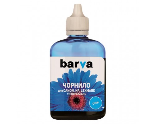 Чорнило BARVA CANON/HP/Lexmark Universal №4 CYAN 90г (CU4-472)