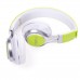 Навушники Vinga HSM040 White/Green (HSM040WG)