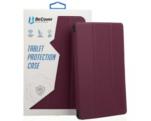 Чохол до планшета BeCover Smart Case Samsung Galaxy Tab S7 Plus Red Wine (705229)
