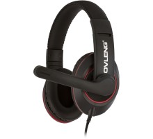 Навушники Ovleng X10 Black-Red (nox10br)