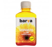 Чорнило BARVA HP Universal №3 YELLOW 180г (HU3-235)