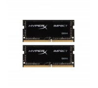 Модуль пам'яті для ноутбука SoDIMM DDR4 64GB (2x32GB) 2666 MHz HyperX Impact Kingston Fury (ex.HyperX) (HX426S16IBK2/64)