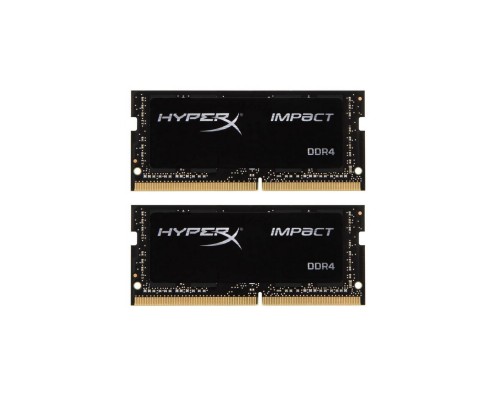 Модуль пам'яті для ноутбука SoDIMM DDR4 64GB (2x32GB) 2666 MHz HyperX Impact Kingston (HX426S16IBK2/64)
