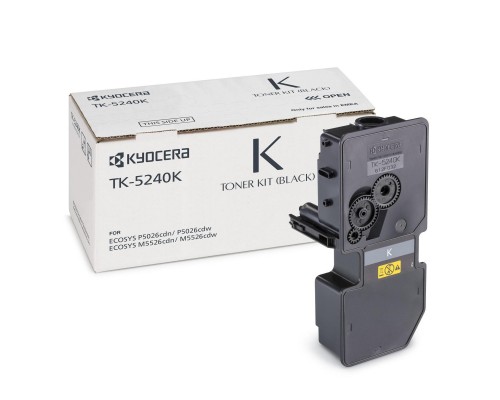 Тонер-картридж Kyocera TK-5240K Black 4K (1T02R70NL0)