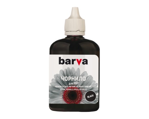 Чорнило Barva HP GT51K/GT53K 100мл BLACK Pigmented (HGT53-735)