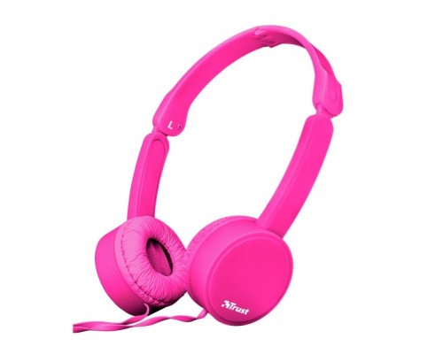 Навушники Trust Nano On-Ear Mic Pink (23102)