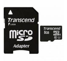 Карта памяти Transcend 8Gb microSDHC UHS-I (TS8GUSDU1)