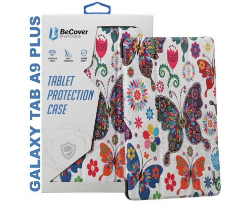 Чохол до планшета BeCover Smart Case Samsung Tab A9 Plus SM-X210/SM-X215/SM-X216 11.0" Butterfly (710312)