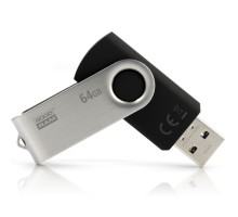 USB флеш накопитель GOODRAM 64GB Twister Black USB 3.0 (UTS3-0640K0R11)