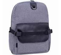 Рюкзак для ноутбука AirOn 16" Bagland Flash 21л, 12269 Grey (4821784622197)