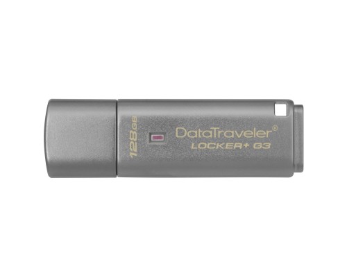 USB флеш накопичувач Kingston 128GB DataTraveler Locker+ G3 USB 3.0 (DTLPG3/128GB)