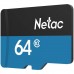 Карта пам'яті Netac 64GB microSD class 10 UHS-I U1 (NT02P500STN-064G-R)