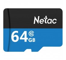 Карта пам'яті Netac 64GB microSD class 10 UHS-I U1 (NT02P500STN-064G-R)