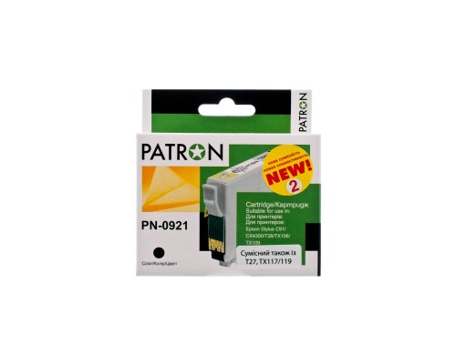 Картридж Patron Epson T0921/T1081 (C13T10814A10) 260c, Black (PN-0921)