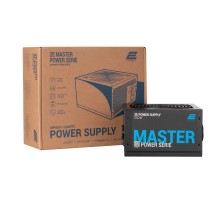 Блок живлення 2E MASTER POWER (550W), >80, 80+ White, 120mm, 1xMB 24pin(20+4), 1xCPU 8pin(4+4), 3xMolex, 5xSATA, (2E-MP550-120APFC)