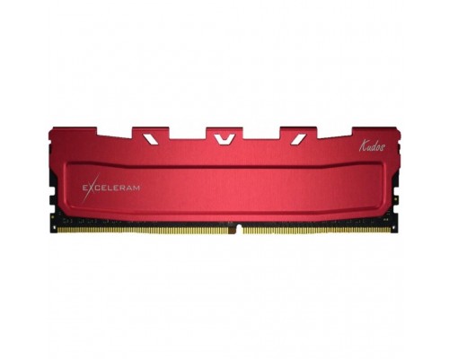 Модуль пам'яті для комп'ютера DDR4 16GB 3000 MHz Red Kudos eXceleram (EKRED4163016A)