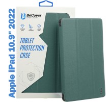 Чохол до планшета BeCover Tri Fold Soft TPU Silicone Apple iPad 10.9" 2022 Dark Green (708519)