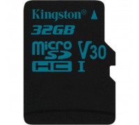 Карта памяти Kingston 32GB microSDHC class 10 UHS-I U3 Canvas Go (SDCG2/32GBSP)