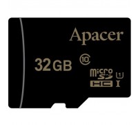 Карта памяти Apacer 32GB microSDHC class 10 UHS-I (AP32GMCSH10U1-RA)