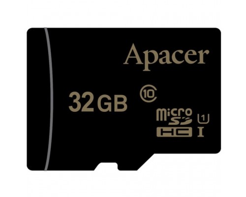 Карта пам'яті Apacer 32GB microSDHC class 10 UHS-I (AP32GMCSH10U1-RA)