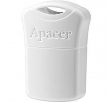 USB флеш накопичувач Apacer 16GB AH116 White USB 2.0 (AP16GAH116W-1)