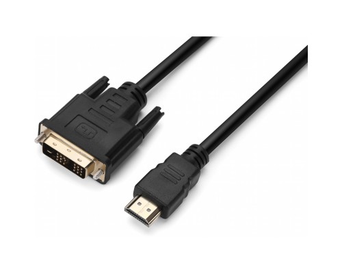 Кабель мультимедійний HDMI to DVI 3.0m Single Link 18+1 Premium Prologix (PR-HDMI-DVI-P-01-30-3m)