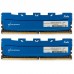 Модуль памяти для компьютера DDR4 16GB (2x8GB) 3000 MHz Blue Kudos eXceleram (EKBLUE4163021AD)
