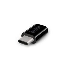 Перехідник USB-C to MICRO USB, 5V/2.4A/12W Belkin (F2CU058BTBLK)