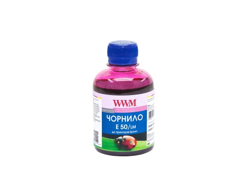 Чорнило WWM Epson Stylus Photo R200/R340/RX620 1000г Light Magenta Water (E50/LM-4)