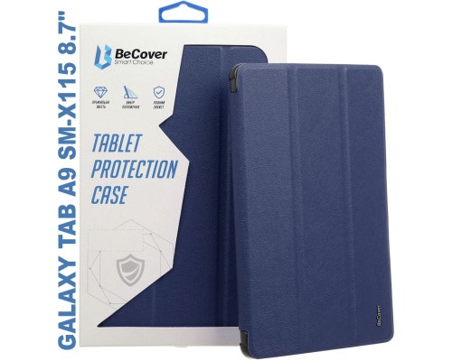 Чохол до планшета BeCover Soft Edge stylus holder Samsung Tab A9 SM-X115 8.7" Deep Blue (710356)