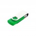 USB флеш накопичувач eXceleram 16GB P1 Series Silver/Green USB 2.0 (EXP1U2SIGR16)