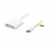 Перехідник MiniDisplayPort to DVI, white, 0.17m Kit (KITS-FL-002)