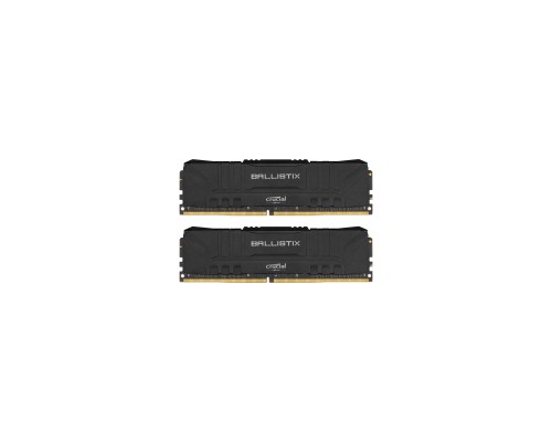 Модуль пам'яті для комп'ютера DDR4 16GB (2x8GB) 3600 MHz Ballistix Black MICRON (BL2K8G36C16U4B)