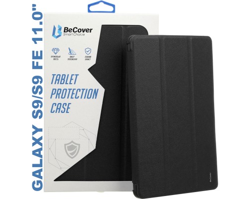 Чохол до планшета BeCover Soft Edge stylus holder Samsung Tab S9 (SM-X710/SM-X716)/S9 FE (SM-X510/SM-X516B) 11.0" Black (710438)