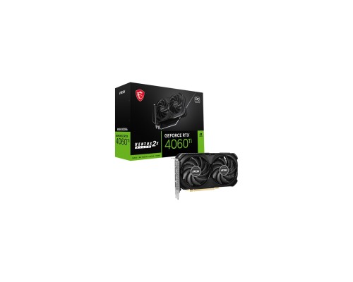 Відеокарта MSI GeForce RTX4060Ti 8Gb VENTUS 2X BLACK OC (RTX 4060 Ti VENTUS 2X BLACK 8G OC)