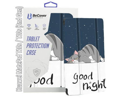 Чохол до планшета BeCover Smart Case Huawei MatePad T10s / T10s (2nd Gen) Good Night (709530)