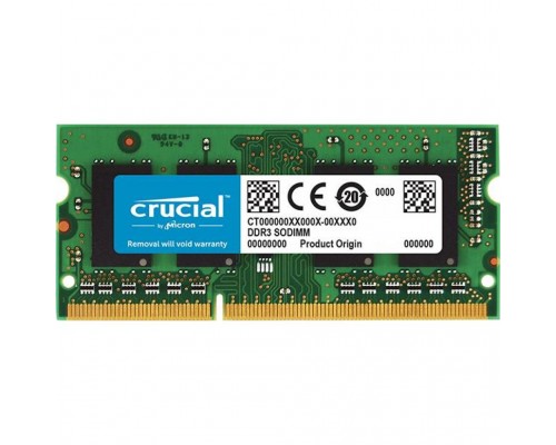 Модуль пам'яті для ноутбука SoDIMM DDR3 4GB 1866 MHz MICRON (CT51264BF186DJ)