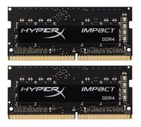 Модуль памяти для ноутбука SoDIMM DDR4 32GB (2x16GB) 2400 MHz HyperX Impact Kingston (HX424S15IB2K2/32)