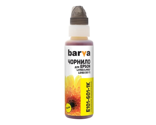 Чорнило Barva EPSON L4150/L4160 (101) YELLOW 100 мл OneKey (E101-601-1K)