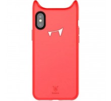 Чехол для моб. телефона Baseus Devil Baby для iPhone X, Red (ARAPIPHX-XM09)