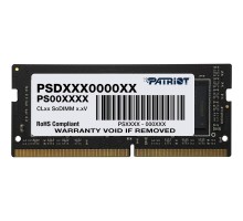 Модуль пам'яті для ноутбука SoDIMM DDR4 16GB 2666 MHz Signature Line Patriot (PSD416G266681S)