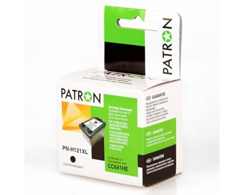 Картридж PATRON для HP PN-H121XL BLACK (CC641HE) (CI-HP-CC641HE-B-PN)