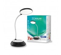 Настільна лампа TITANUM LED DC3 7W 3000-6500K USB чорна (TLTF-022B)