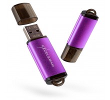 USB флеш накопичувач eXceleram 16GB A3 Series Purple USB 3.1 Gen 1 (EXA3U3PU16)