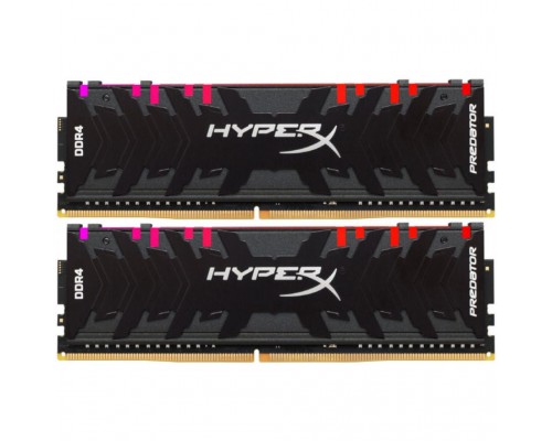 Модуль пам'яті для комп'ютера DDR4 32GB (2x16GB) 3000 MHz HyperX Predator RGB Kingston (HX430C15PB3AK2/32)